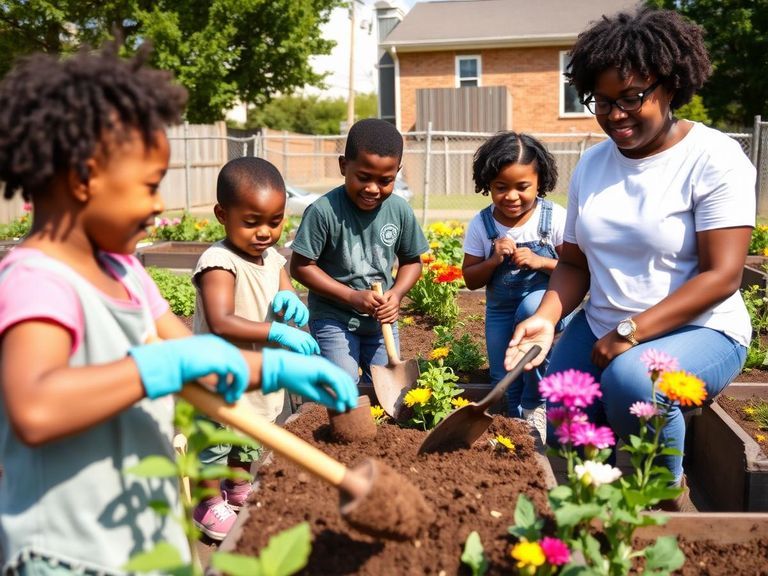 Neighborhood In Bloom